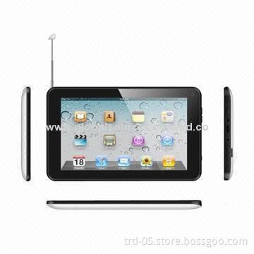 7-inch 3G Tablet PCs, ISDB-T, All-winner A20, 800 x 480 Pixels Resolution